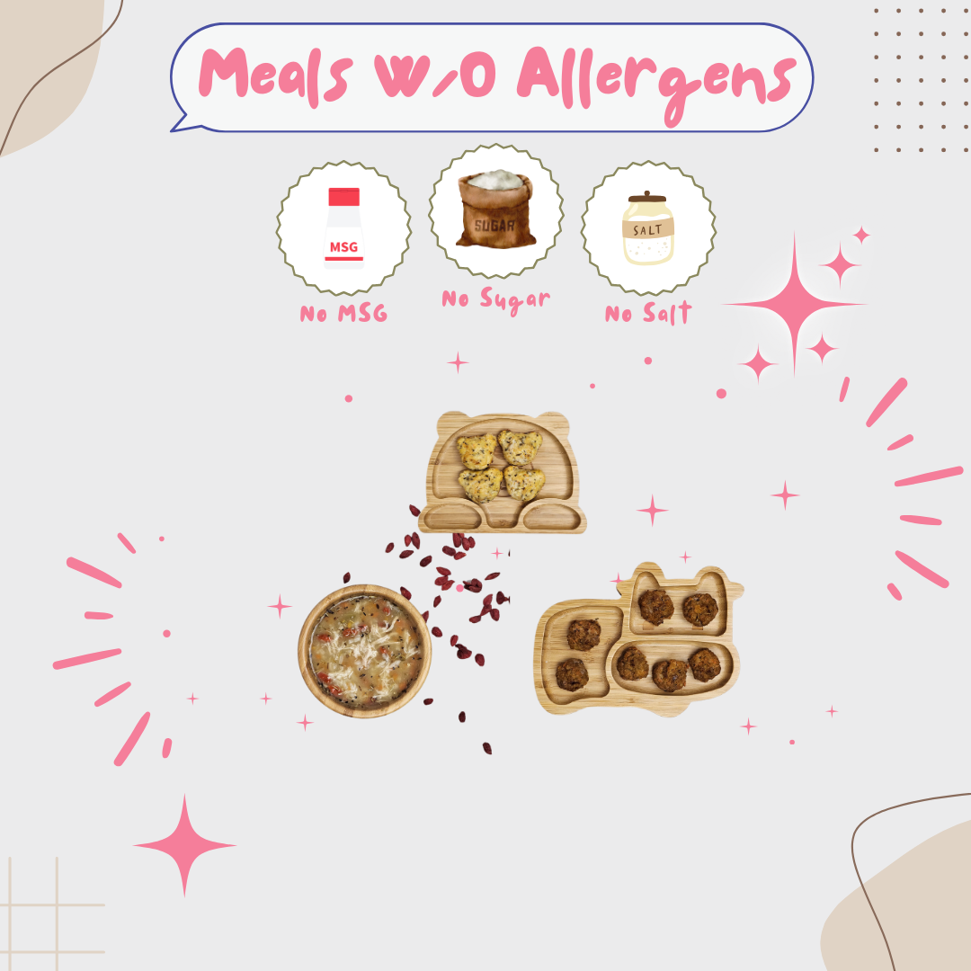Meals without allergens